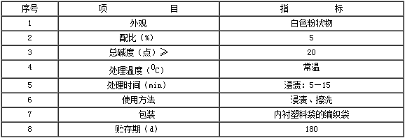 新型常溫脫脂劑-污水處理